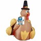 Holidayana Turkey with Pilgrim Hat Inflatable 6ft Thanksgiving Turkey with Pilgr