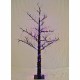 Halloween Tree Purple Orange LED Lights Prelit Outdoor Indoor Display