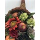 Fall Arrangement, Fall Centerpiece, Artificial Fall Arrangement, Fall Cornucopia