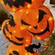 8 Ft Tall Led Lit Spooky Arch Outdoor Indoor Halloween Yard Decor Metal Frame