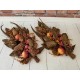 Pottery Barn Fall Harvest Thanksgiving Wall Swag Decor, Set of 2