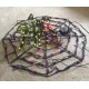 Pumpkin Hollow 31” Animated Multi Motion Lighted Spider On Web Halloween Decor