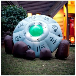 Crashed UFO Inflatable Decoration Adult Halloween