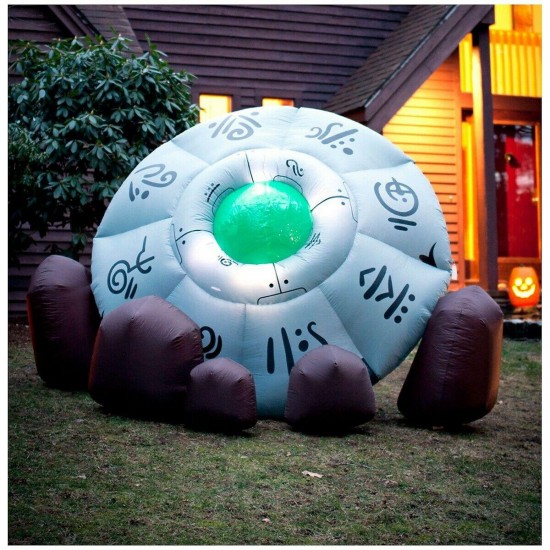 Crashed UFO Inflatable Decoration Adult Halloween