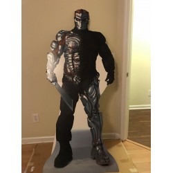 JASON X - OUTDOOR LIFE SIZE STAND-UP  NEW 2001retired DECORATION #363