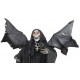 Lighted Halloween Skeletal Reaper Outdoor Yard Holiday Decoration Hanging Prop