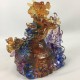 Amore Jewell Bring Wealth & Rich~Kirlin & Dragon-Turtle Liuli Crystal Glass gift