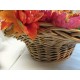 Fall Autumn Thanksgiving Turkey Pumpkins Vegetables Basket Centerpiece Decor NEW