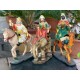 Three Wise Men Camel Christmas Nativity Statue Set, 12 Inch, 3 Piece Set