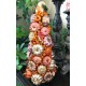 BRAND NEW FALL THANKSGIVING HALLOWEEN PUMPKINS 19” TREE CENTERPIECE TABLE DECOR