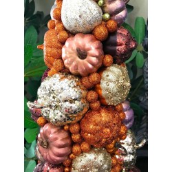 BRAND NEW FALL THANKSGIVING HALLOWEEN PUMPKINS 19” TREE CENTERPIECE TABLE DECOR