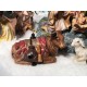 NEW RARE ENESCO GROUP 15 PIECE NATIVITY SET HOLY FAMILY, ANGEL, WISEMEN, BARN...