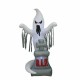 Halloween Inflatable LED Grave Ghost Tombstone Holiday Decoration Outdoor Lights