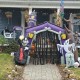 Inflatable Haunted House Decoration Halloween Large Outdoor Airblown Lighted