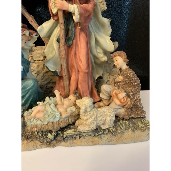 Christmas Nativity Joseph And Mary Stone One Piece 16