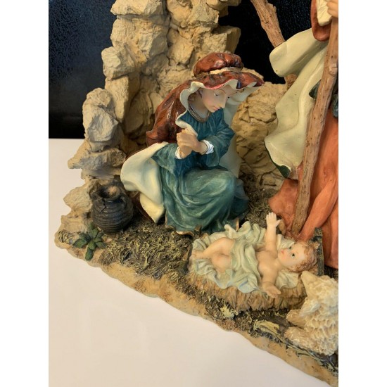 Christmas Nativity Joseph And Mary Stone One Piece 16