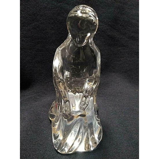 Baccarat Nativity Scene- Mary Kneeling (with red box)