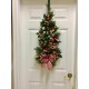 Awe-Inspiring Candy Cane Wall Tree