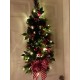 Awe-Inspiring Candy Cane Wall Tree