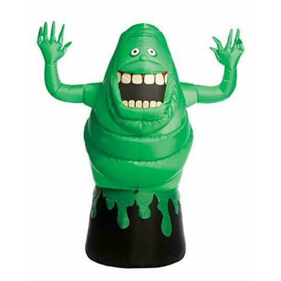 6 Ft Halloween Ghostbuster Slimer Airblown Inflatable Lighted Yard Decor