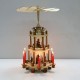 German Christmas Pyramid Nativity Scene- 17 in Tabletop Christmas Decoration