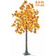 5.5FT Fall Maple Tree w/ Pumpkins LED Lights Outdoor Autumn Thanksgiving Decor