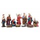 Holy Family Christmas Nativity Scene Colored Life 18 Inch 11-Piece Set