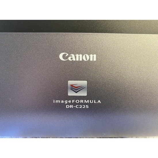 CANON imageFormula DR-C225 USB Document Scanner WITH WARRANTY