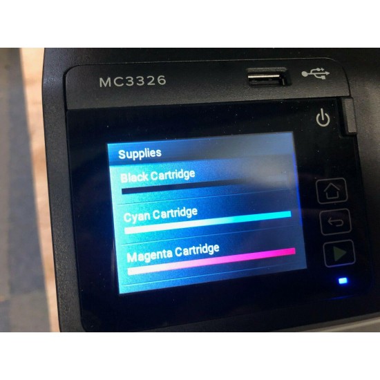 Lexmark MC3326adwe Color Laser All-In-One Printer Low Mileage < 1K