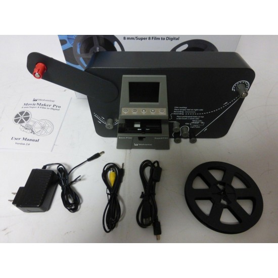 Wolverine Data MovieMaker PRO 8mm and Super 8 Converter - Up to 9