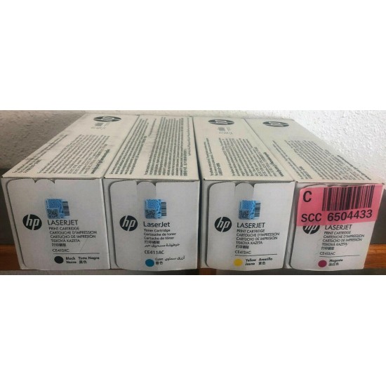 GENUINE HP 305X 305A TONER SET CMYK CE410X CE411A CE412A CE413A OEM M375 M475