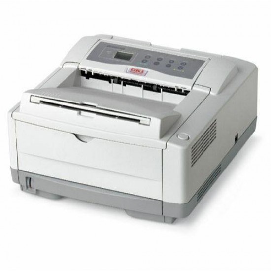 OKI B4600 Monochrome Laser Printer N22106B W/ Toner & Drum only 48 pages printed