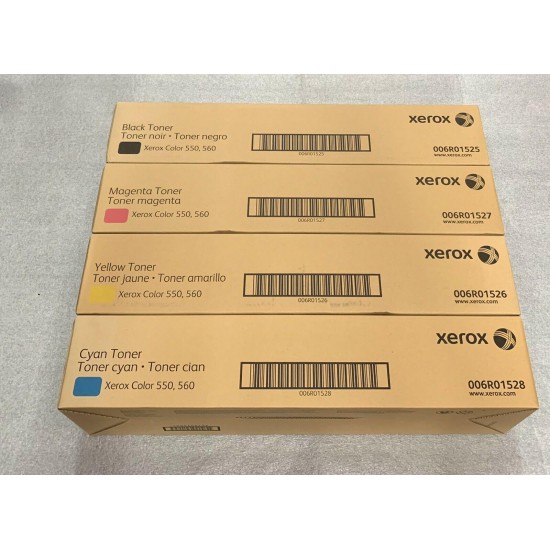 Xerox 006R01525 Toner Set BCMY 006R1525 006R01526 006R01527 006R1527 006R01528