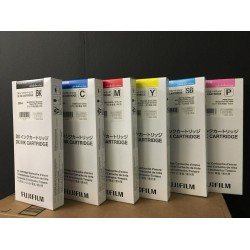 Full set of Fuji Ink cartridges for the DX100