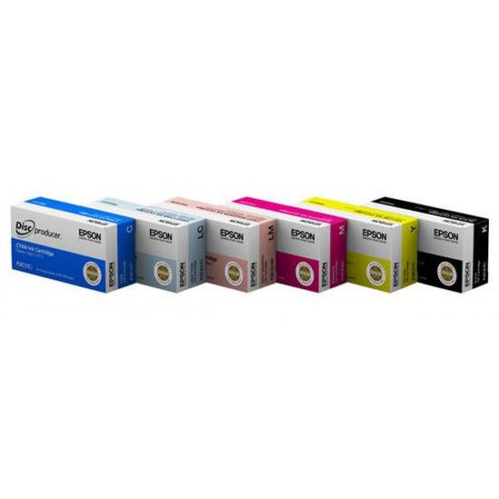 Epson Discproducer PP-100/PP-50 6-Color Ink Cartridge Multipak Set (C13S02A9991)