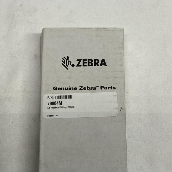 NEW SEALED Zebra Printhead kit 300 dpi zm600 79804M