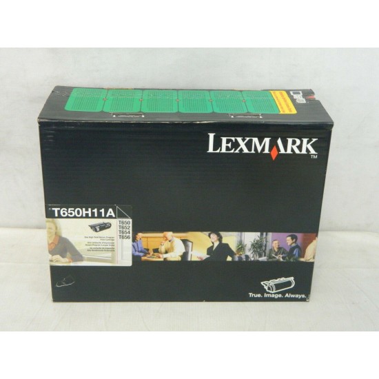 Genuine Lexmark T650H11A High Yield Return Program Print Cartridge OEM SEALED