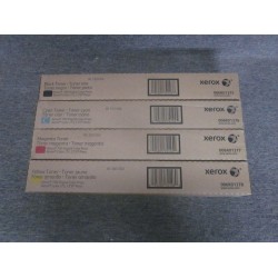 Genuine OEM Set of 4 Xerox Color Toner Cartridges 700 Digital Color and J75 C75