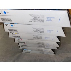 7x HP 72 Ink Cartridge C9373A C9372A C9371A C9370A Designjet T790 T1300 T2300