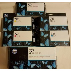 HP727 DesignJet Ink Cartridges OEM C1Q12A B3P19A B3P20A B3P21A B3P23A B3P24A