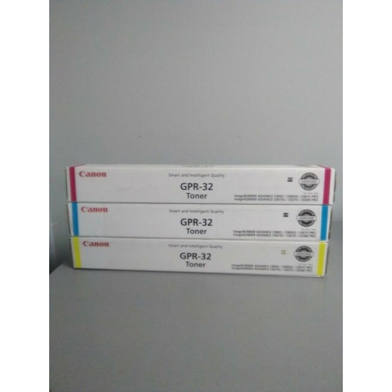 Canon GPR-32 Yellow Magenta Cyan Toner imageRUNNER ADVANCE C9065 PRO, C9075 PRO