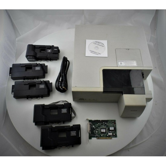 Sony UY-S77 Digital Film Scanner SCSI w/ Film Carrier, AHA-2940 Card & Cable