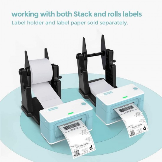 Label Printer, 150mm/s Thermal Shipping Label Printer for Shipping Packages