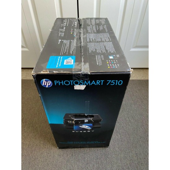 New (Open Box) HP Photosmart 7510 All-in-One Color Inkjet Printer with eFax