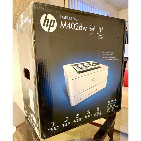 HP M402DW LaserJet Pro Brand New *Sealed Double-Sided Laser Printer - No Reserve