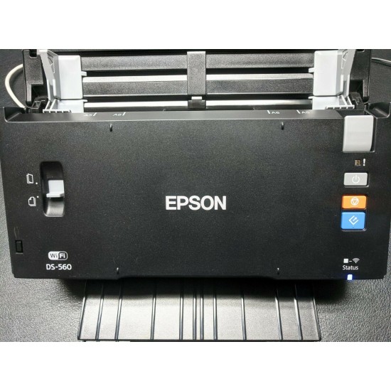 Epson WorkForce DS-560 USB/Wireless Desktop Document Scanner *1,837 Scans*