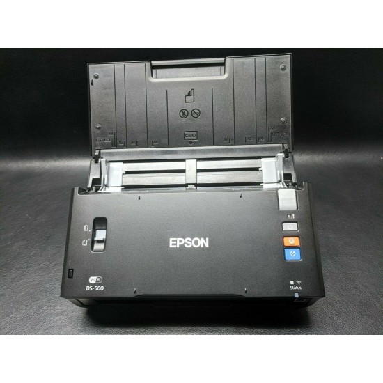 Epson WorkForce DS-560 USB/Wireless Desktop Document Scanner *1,837 Scans*