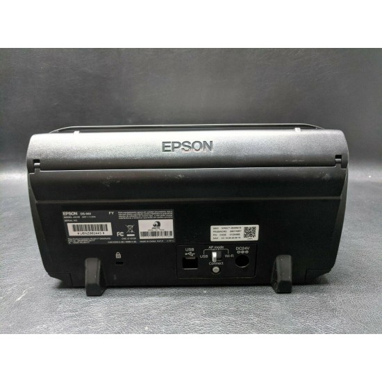 Epson WorkForce DS-560 USB/Wireless Desktop Document Scanner *1,837 Scans*