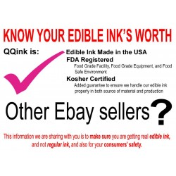 Edible Printer Bundle Canon Printer - Edible Sheet & Edible Ink Cartridges