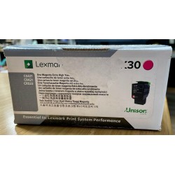 New Lexmark 78C0X30 Magenta Extra High Yield Toner Cartridge CS421 CX421 CX522